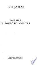 Balmes y Donoso Cortés