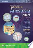 Barash, Cullen y Stoelting. Fundamentos de Anestesia Clínica