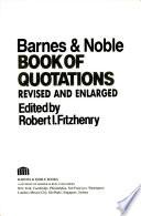 Barnes & Noble Book of Quotations