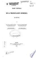 Base central de la triangulación geodésica de España