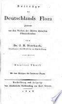 Beiträge zu Deutschlands Flora