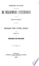 Benjamin Weil contra Mexico, numero 447