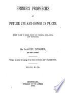 Benner's Prophecies of Future Ups and Downs in Prices