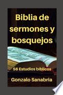 Biblia de sermones y bosquejos