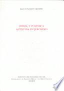 Biblia y polémica antijudía en Jerónimo