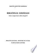 Bibliófilos españoles