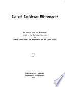 Bibliografía corriente del Caribe