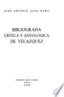 Bibliografía crítica y antológica de Velázquez