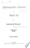 Bibliografía cubana del siglo XIX: 1856-1868