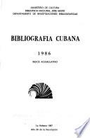 Bibliografía cubana