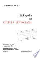 Bibliografía de Cultura venezolana