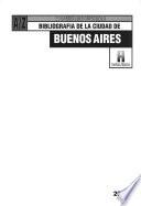 Bibliografía de la Ciudad de Buenos Aires