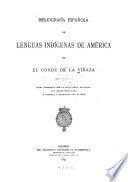 Bibliografía española de lenguas indígenas de América