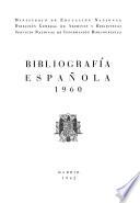 Bibliografía española