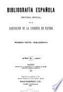 Bibliografía española