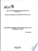 Bibliografia Memoria Institucional del IICA En Colombia 1962-2002