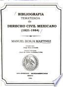 Bibliografía tematizada de derecho civil mexicano