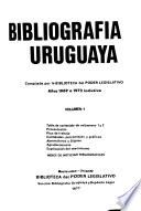 Bibliografía uruguaya