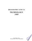 Bibliographic Guide to Technology