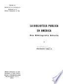 Bibliographic Series