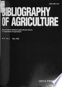 Bibliography of Agriculture with Subject Index
