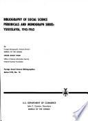 Bibliography of Social Science Periodicals and Monograph Series