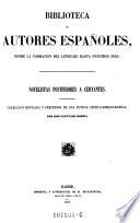 Biblioteca de autores Espanoles, desde la formacion del lenguaje hasta nuestros dias