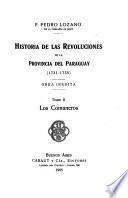Biblioteca de la Junta de Historia y Numismática Americana: Revoluciones de la Provincia del Paraguay
