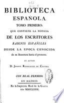Biblioteca española