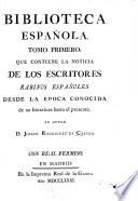 Biblioteca española