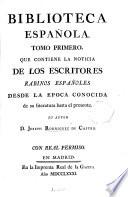 Biblioteca española