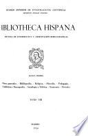 Bibliotheca hispana