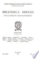 Bibliotheca hispana