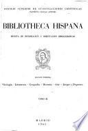 Bibliotheca hispana