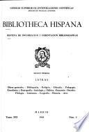 Bibliotheca hispana