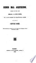 Bienes mal adquiridos