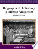 Biographical Dictionary of African Americans, Revised Edition