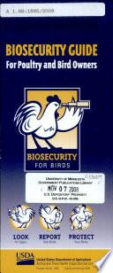 Biosecurity guide for poultry and bird owners