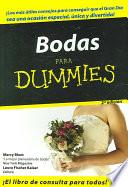 Bodas Para Dummies/ Weddings for Dummies
