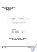 Boletín bibliográfico - Biblioteca del Poder Legislativo