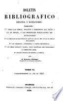 Boletín bibliográfico español y estranjero
