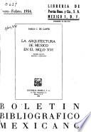 Boletín bibliográfico mexicano