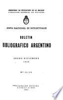 Boletín bibliográfico nacional