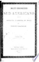 Boletin bibliográfico sud-americano