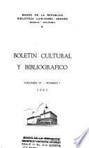 Boletín cultural y bibliográfico