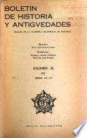 Boletín de historia y antigüedades