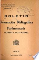 Boletín de Información Bibliográfica y Parlamentaria de España y del Extranjero