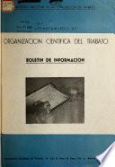 Boletín de información