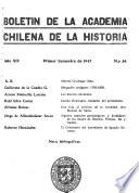 Boletín de la Academia Chilena de la Historia