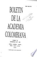 Boletín de la Academia Colombiana